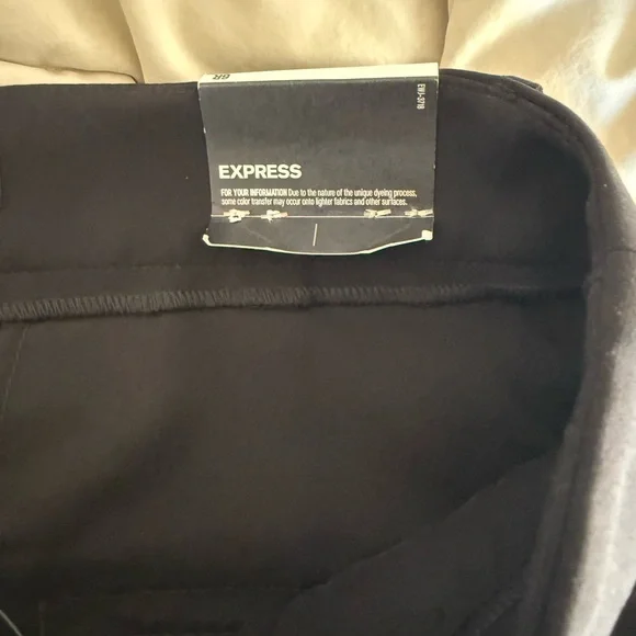 Express Women's size 6R editor relaxed mid rise trousers. NWT - Picture 8 of 9